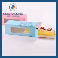 The Long Shape Retangular Macarons Packing Box (CMG-cake box-010)